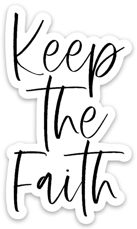 Shop Keep the Faith Sticker  Be Kind 2 Me – Be Kind 2 Me