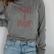 Load image into Gallery viewer, Merry & Bright Long Sleeve Tee - Be Kind 2 Me