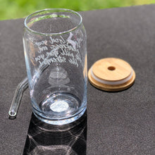 Load image into Gallery viewer, Give God Your Weakness Glass Tumbler - Be Kind 2 Me