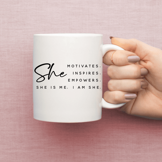 She is Me. I am She. Mug - Be Kind 2 Me