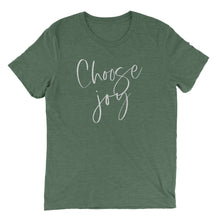 Load image into Gallery viewer, Choose Joy T-shirt - Green - Be Kind 2 Me