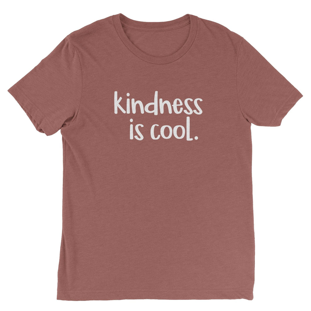 kindness is cool Kids Tee - Rose - Be Kind 2 Me