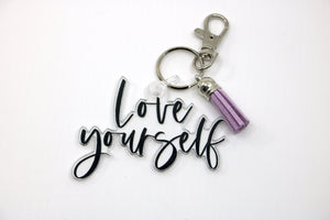 Love Yourself Keychain - Be Kind 2 Me