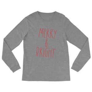 Merry & Bright Long Sleeve Tee - Be Kind 2 Me