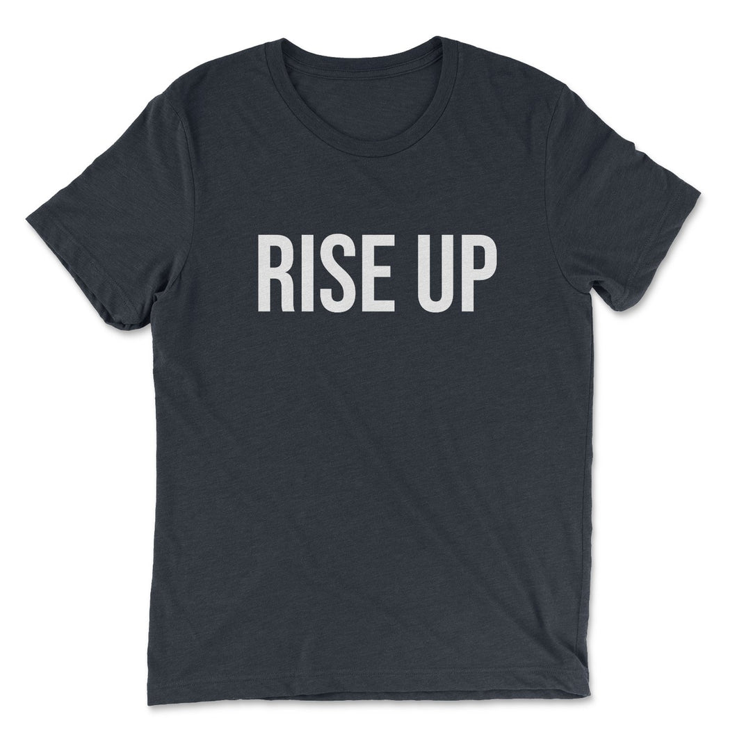 RISE UP T-shirt - Vintage Navy - Be Kind 2 Me